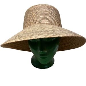 Tula Hat Laurel Lattice Palm Straw Facesaver